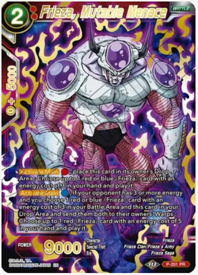 Frieza, Mutable Menace (Gold Stamped)