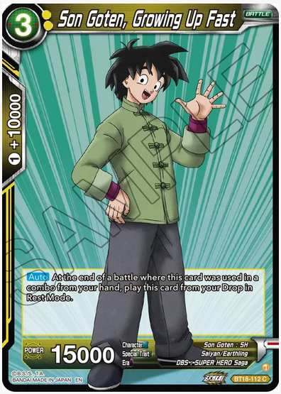 Son Goten, Growing Up Fast