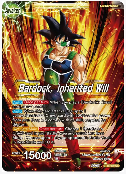 Bardock's Crew // Bardock, Inherited Will
