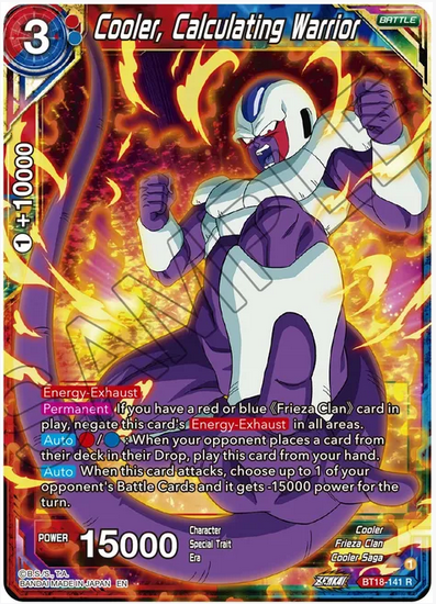 Cooler, Calculated Warrior