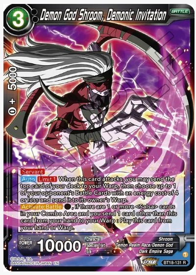 Demon God Shroom, Demonic Invitation