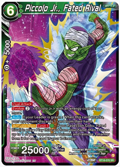 Piccolo Jr., Fated Rival