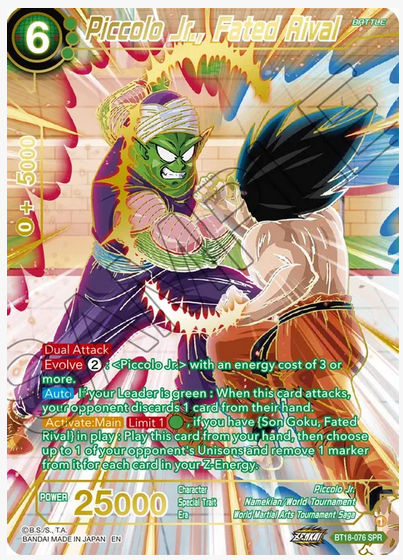 Piccolo Jr., Fated Rival (SPR)
