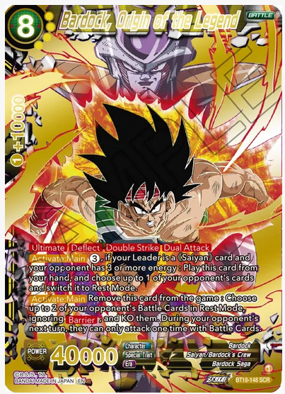 Bardock, Origin of the Legend (SCR)