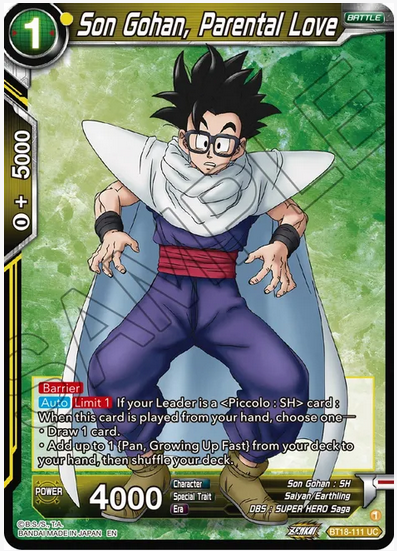Son Gohan, Parental Love FOIL