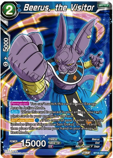 Beerus, the Visitor FOIL