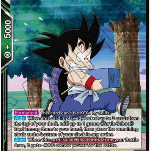 Son Goku, Training's Beginning FOIL