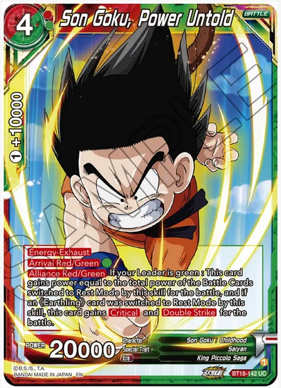 Son Goku, Power Untold FOIL