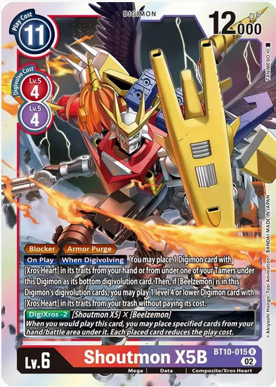 Shoutmon X5B