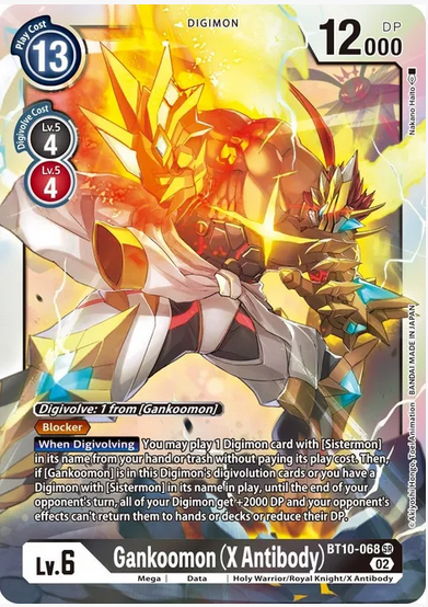 Gankoomon (X Antibody)