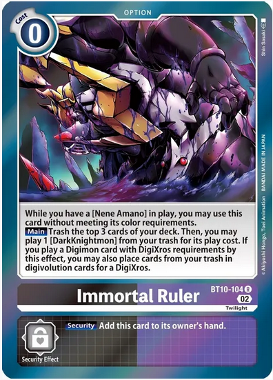 Immortal Ruler