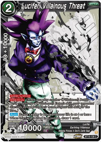 Lucifer, Villainous Threat FOIL