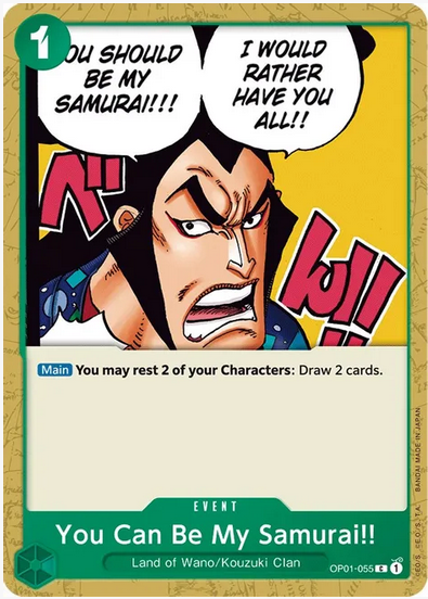 You Can Be My Samurai!!