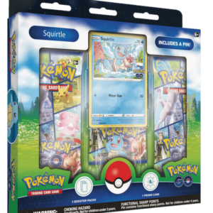 Pokemon Go Pin Collection Squirtle Ingles