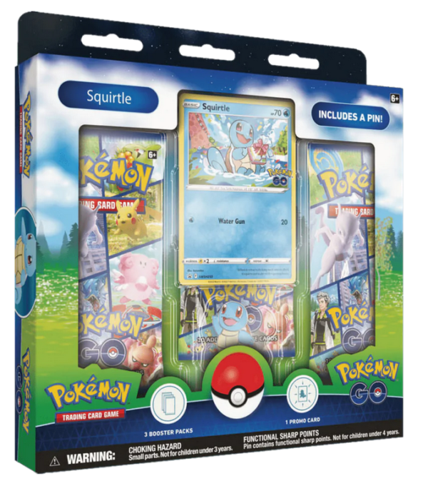Pokemon Go Pin Collection Squirtle Ingles
