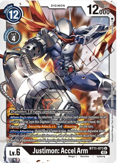 Justimon: Accel Arm