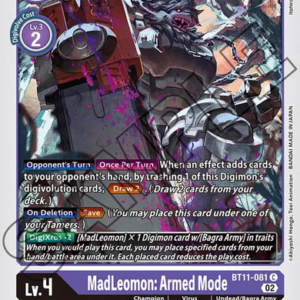 MadLeomon: Armed Mode FOIL