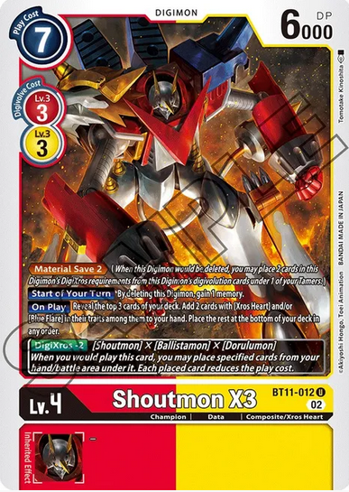 Shoutmon X3