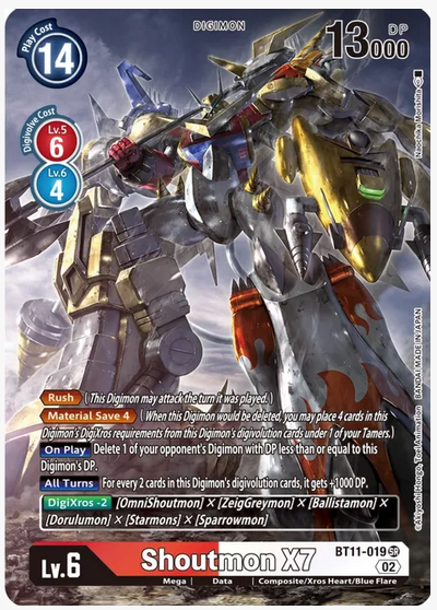Shoutmon X7 (Alternate Art)