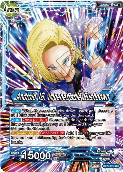 Android 18 // Android 18, Impenetrable Rushdown