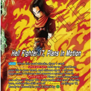 Android 20 & Dr. Myuu // Hell Fighter 17, Plans in Motion FOIL