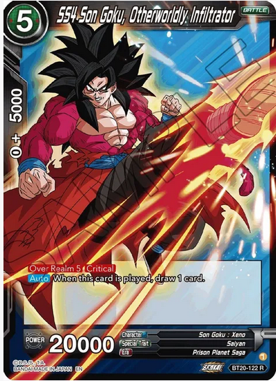 SS4 Son Goku, Otherworldly Infiltrator