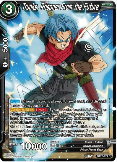 Trunks, Prisoner From the Future FOIL