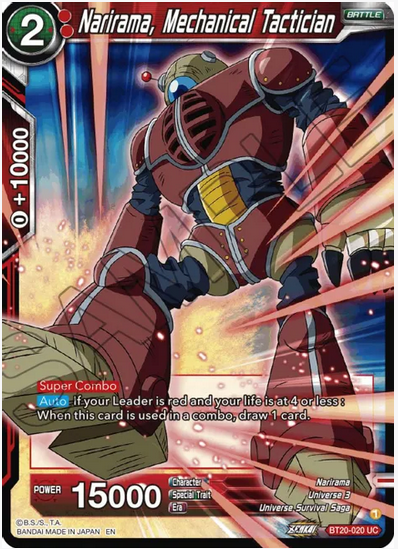 Narirama, Mechanical Tactician