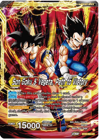 SS Vegito // Son Goku & Vegeta, Path to Victory