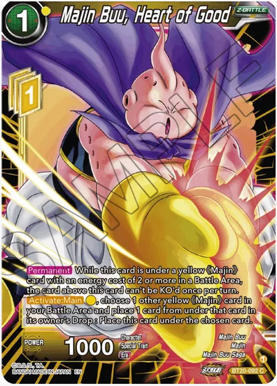 Majin Buu, Heart of Good