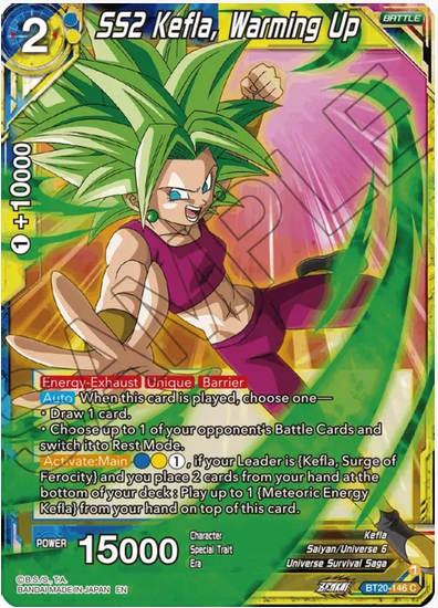 SS2 Kefla, Warming Up