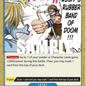 Usopp's Rubber Band of Doom!!!