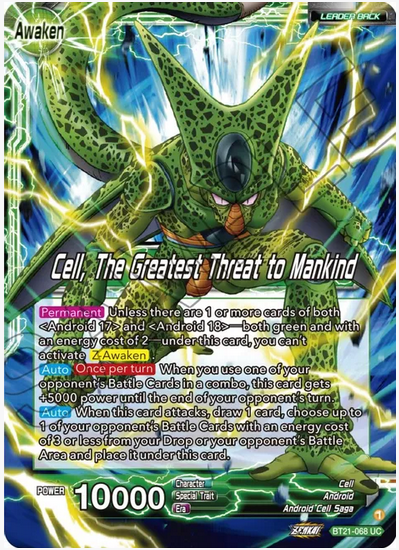 Cell // Cell, The Greatest Threat to Mankind FOIL