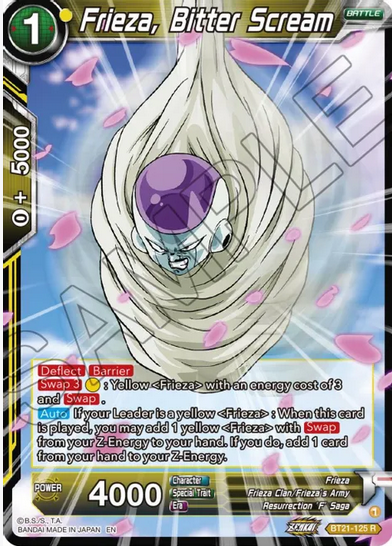Frieza, Bitter Scream