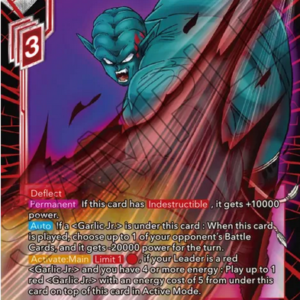 Garlic Jr., Destruction and Revenge FOIL