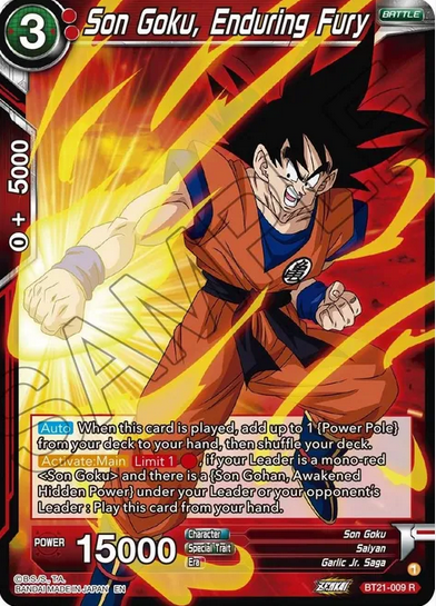 Son Goku, Enduring Fury