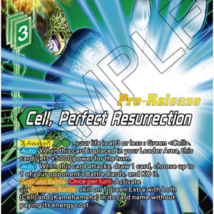 Cell, Perfect Resurrection - Pre-Release
