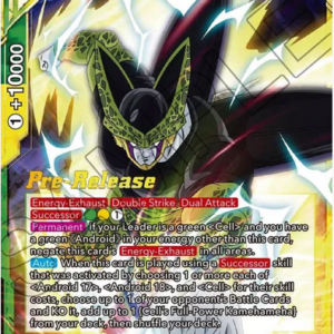 Cell, Ultimate Lifeform of Despair - Pre-Release