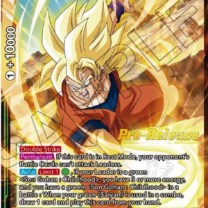 SS Son Goku, Believing in His Son - Pre-Release