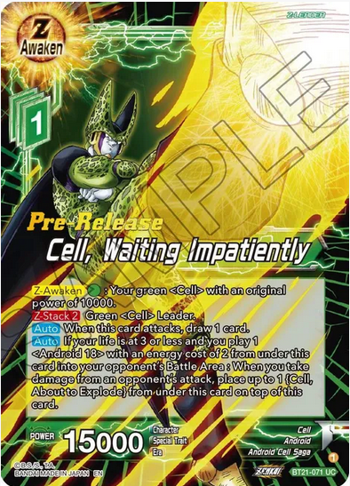 Cell, Waiting Impatiently - Pre-Release