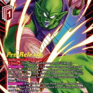 Piccolo, Unleashed Power - Pre-Release