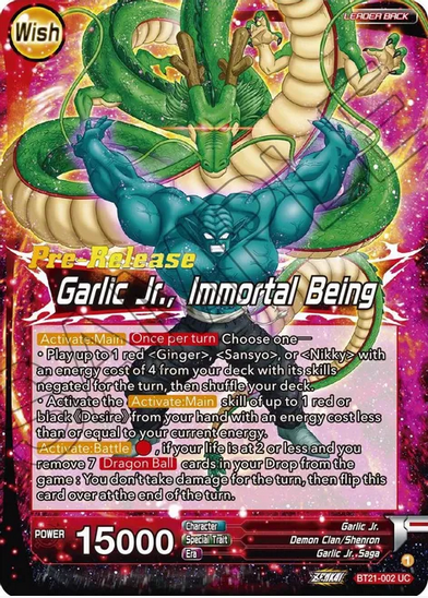 Garlic Jr. // Garlic Jr., Immortal Being - Pre-Release
