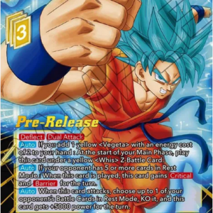 SSB Son Goku, Finishing Blow - Pre-Release