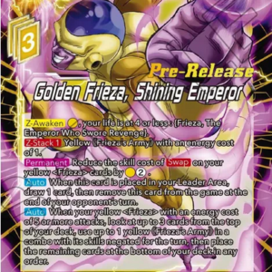 Golden Frieza, Shining Emperor - Pre-Release