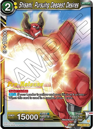 Shisami, Pursuing Deepest Desires - Pre-Release