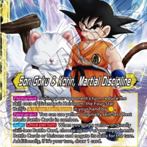 Son Goku // Son Goku & Korin, Martial Discipline FOIL