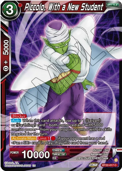 Piccolo, With a New Student