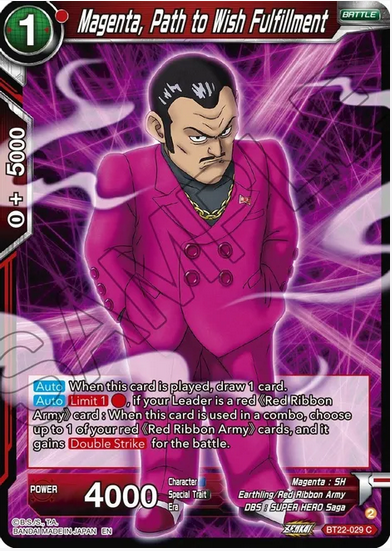 Magenta, Path to Wish Fulfillment