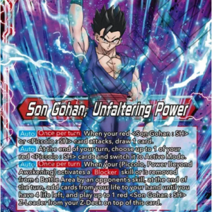Son Gohan // Son Gohan, Unfaltering Power FOIL