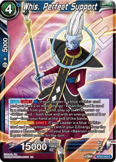 Whis, Perfect Support